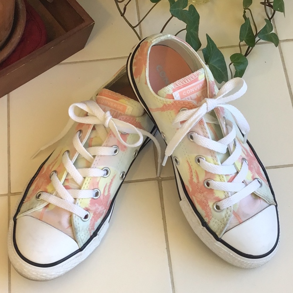 ‘Converse All Star’ Pretty Low-Top Sneakers - Picture 2 of 6